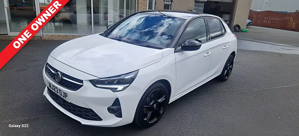 Used 2023 Vauxhall Corsa Gs White - Front View