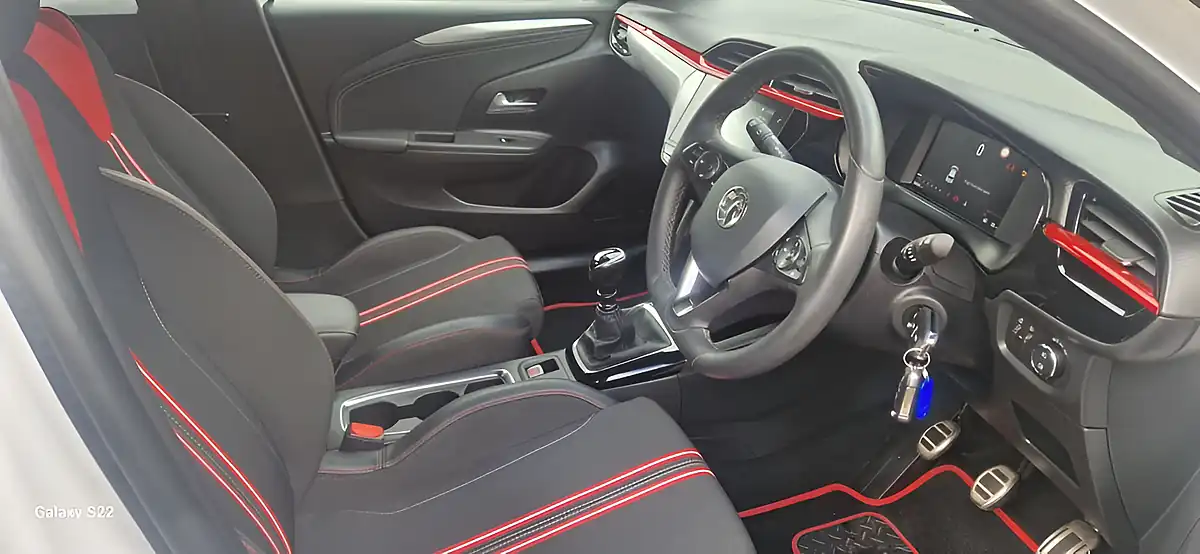 Used 2023 Vauxhall Corsa Gs White - Interior and Exterior details 14