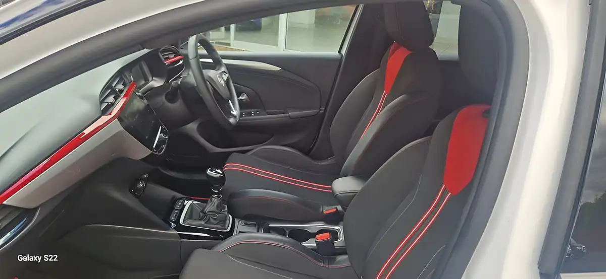 Used 2023 Vauxhall Corsa Gs White - Interior and Exterior details 15