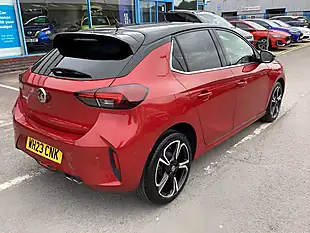 Used 2023 Vauxhall Corsa Ultimate Crimson Red (metallic) - Interior and Exterior details 4