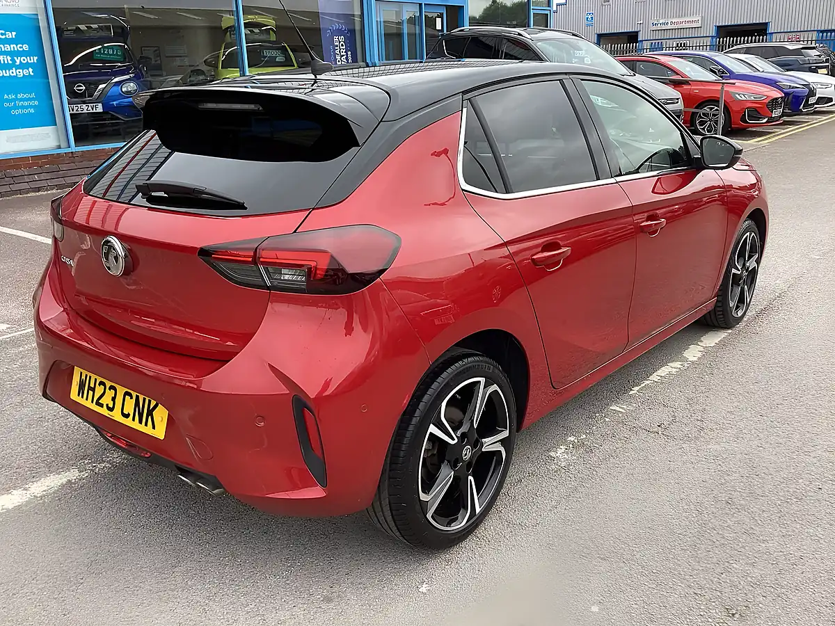 Used 2023 Vauxhall Corsa Ultimate Crimson Red (metallic) - Interior and Exterior details 4