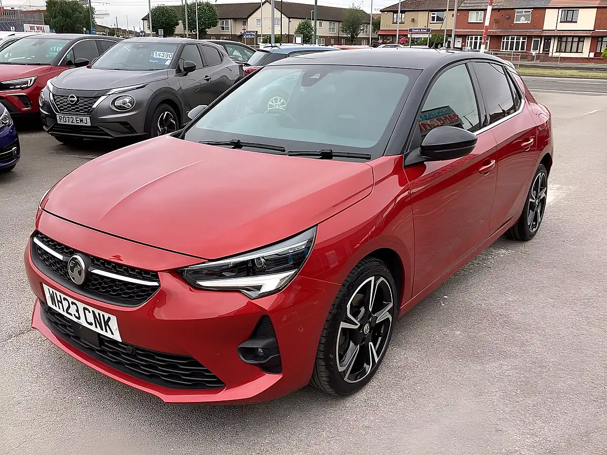 Used 2023 Vauxhall Corsa Ultimate Crimson Red (metallic) - Interior and Exterior details 5