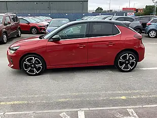 Used 2023 Vauxhall Corsa Ultimate Crimson Red (metallic) - Interior and Exterior details 9