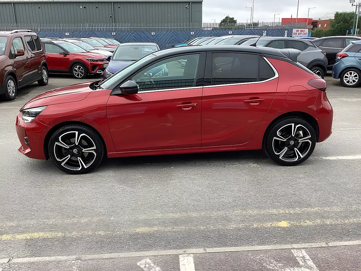 Used 2023 Vauxhall Corsa Ultimate Crimson Red (metallic) - Interior and Exterior details 9