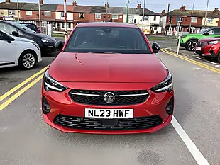 Used 2023 Vauxhall Corsa Ultimate Crimson Red (metallic Paint) - Interior and Exterior details 10