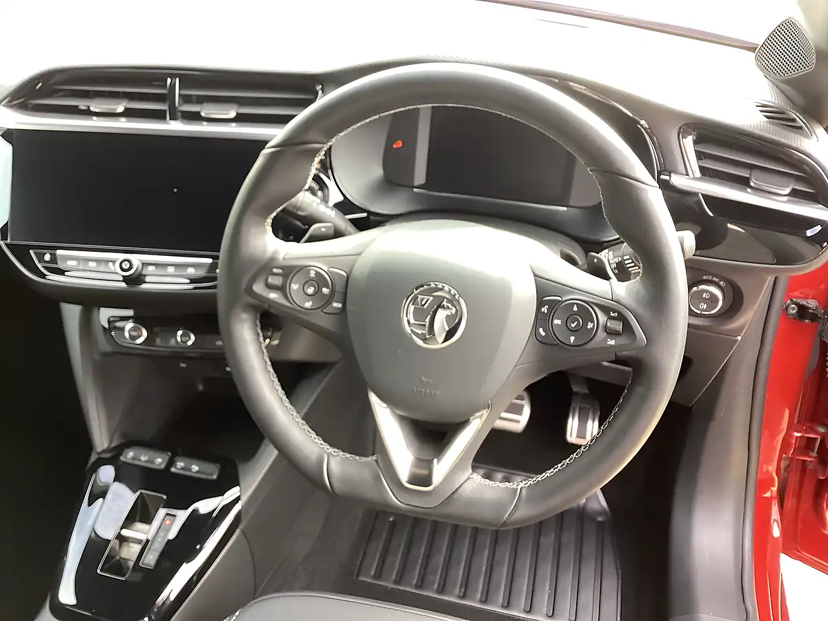 Used 2023 Vauxhall Corsa Ultimate Crimson Red (metallic Paint) - Interior and Exterior details 13