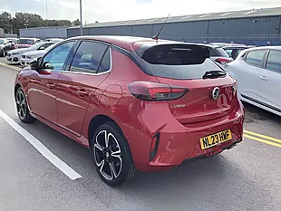 Used 2023 Vauxhall Corsa Ultimate Crimson Red (metallic Paint) - Interior and Exterior details 2