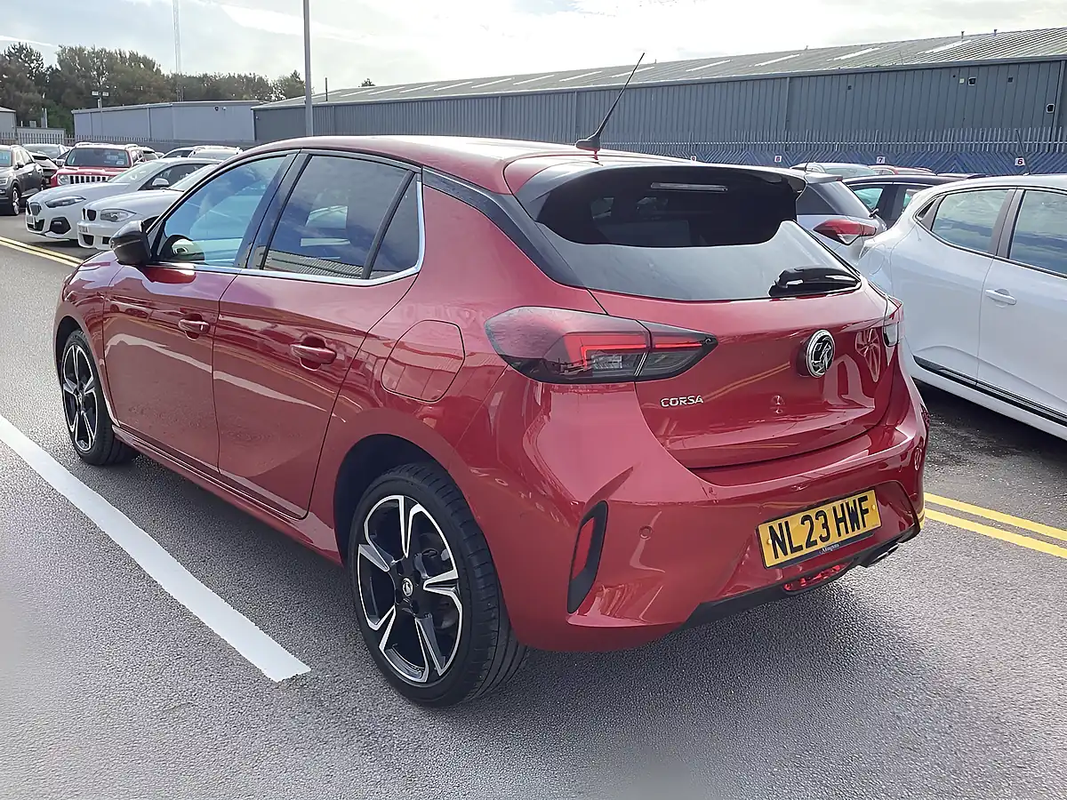 Used 2023 Vauxhall Corsa Ultimate Crimson Red (metallic Paint) - Interior and Exterior details 2