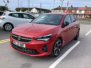 Used 2023 Vauxhall Corsa Ultimate Crimson Red (metallic Paint) - Interior and Exterior details 3