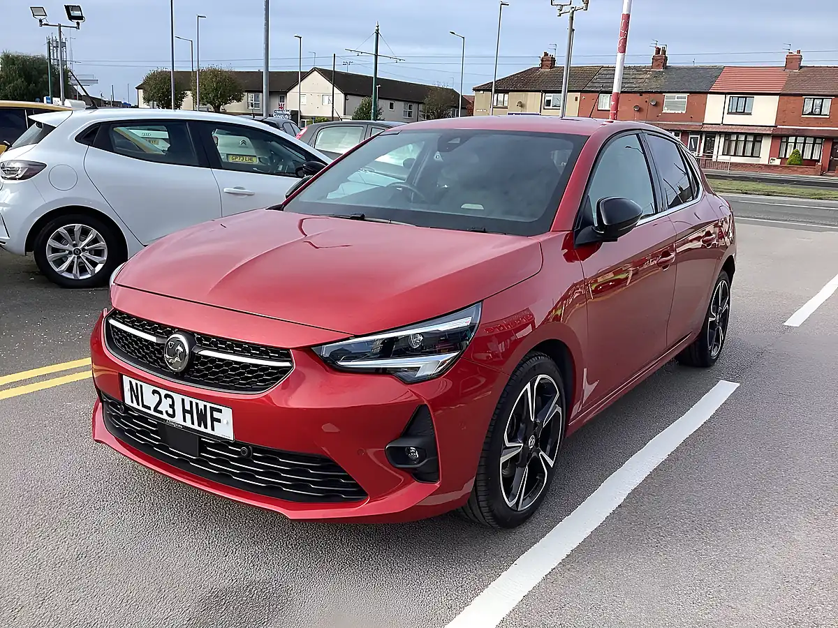 Used 2023 Vauxhall Corsa Ultimate Crimson Red (metallic Paint) - Interior and Exterior details 3