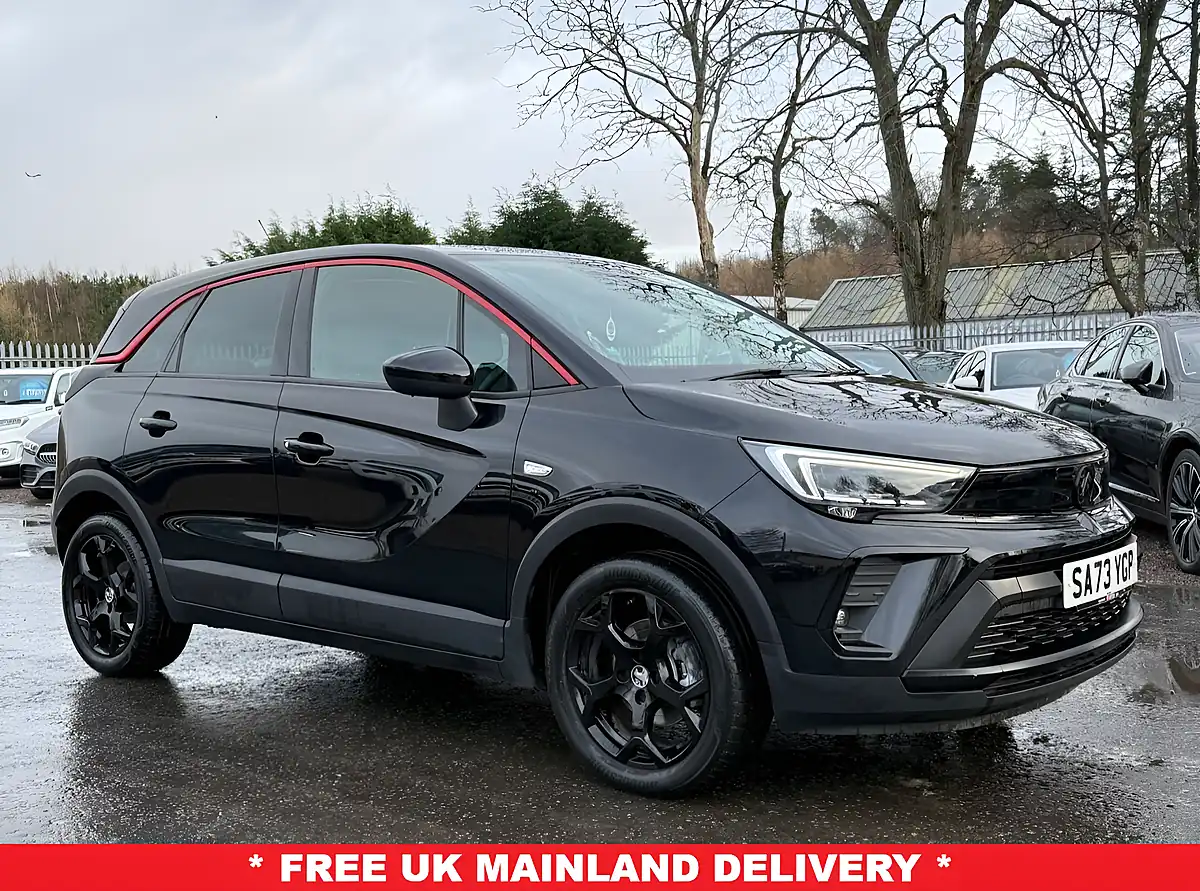 Used 2023 Vauxhall Crossland Gs Carbon Black - Front View