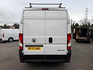 Used 2023 Vauxhall Movano 3500 L2 H2 White - Interior and Exterior details 8
