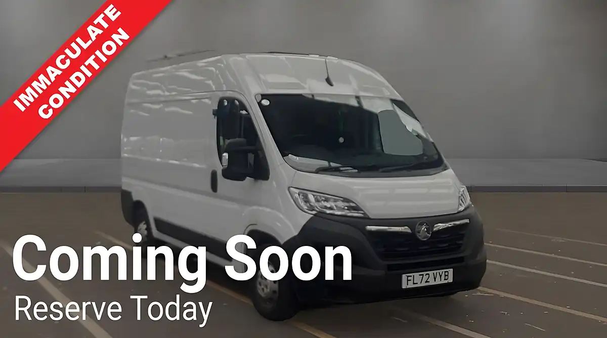 Used 2023 Vauxhall Movano Dynamic White - Front View