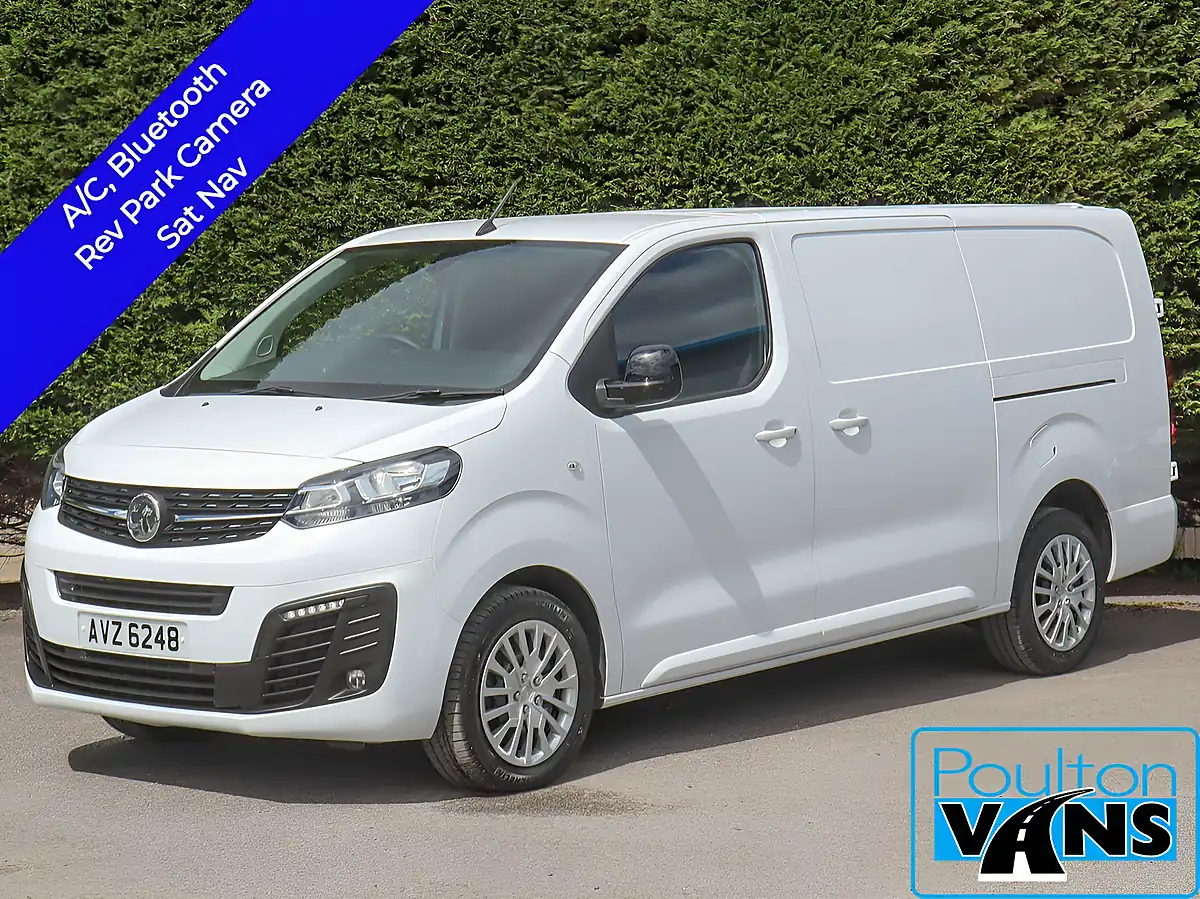 Used 2023 Vauxhall Vivaro 3100 Pro White - Front View