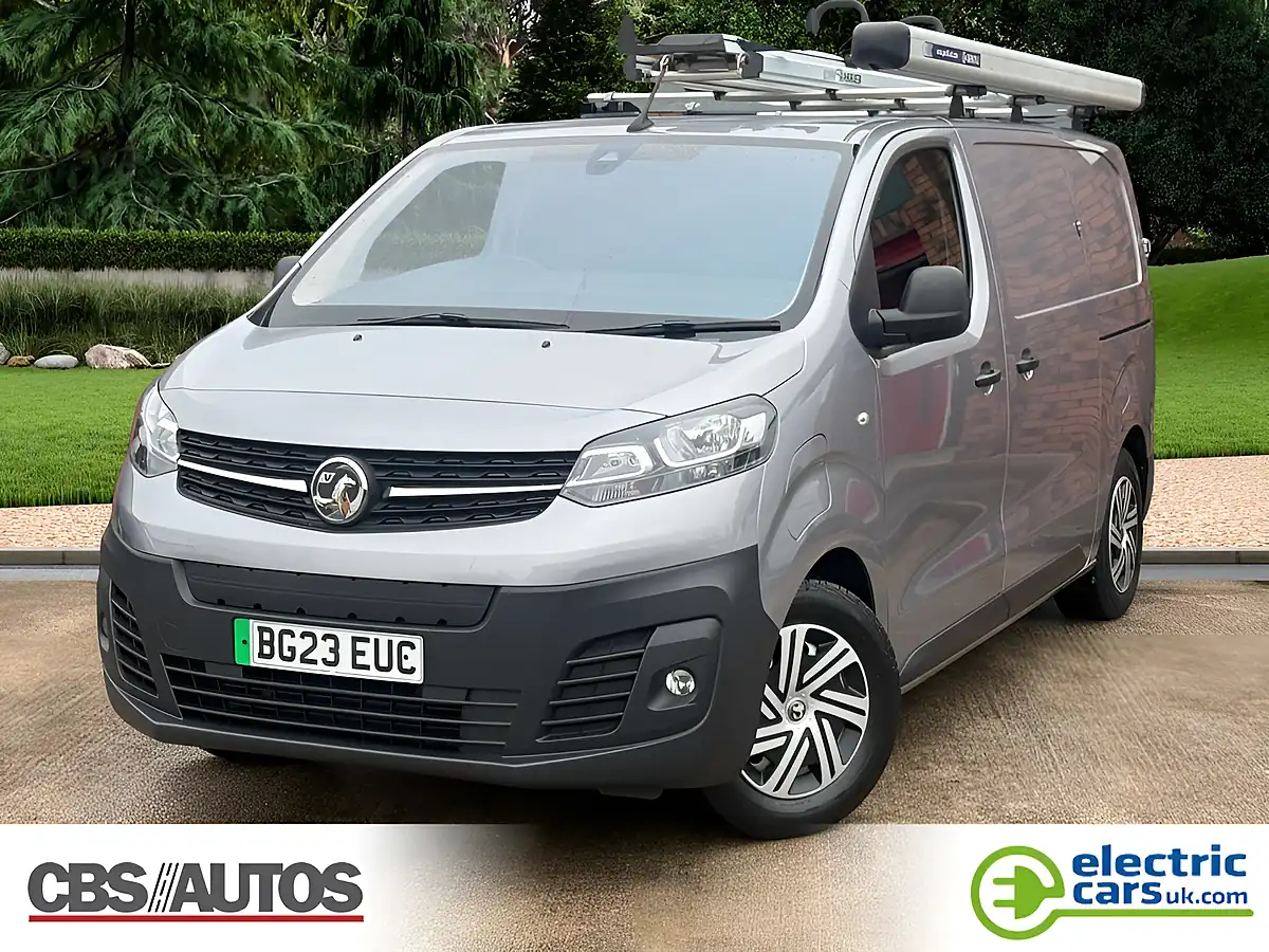 Used 2023 Vauxhall Vivaro Electric Dynamic Grey - Front View