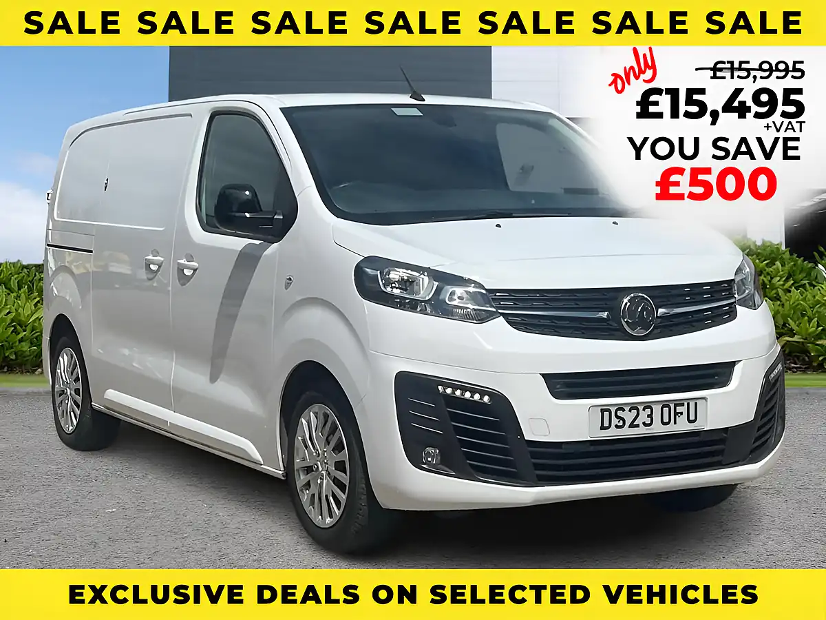 Used 2023 Vauxhall Vivaro Pro Kaolin White - Interior and Exterior details 2
