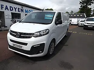 Used 2023 Vauxhall Vivaro Pro White - Interior and Exterior details 3