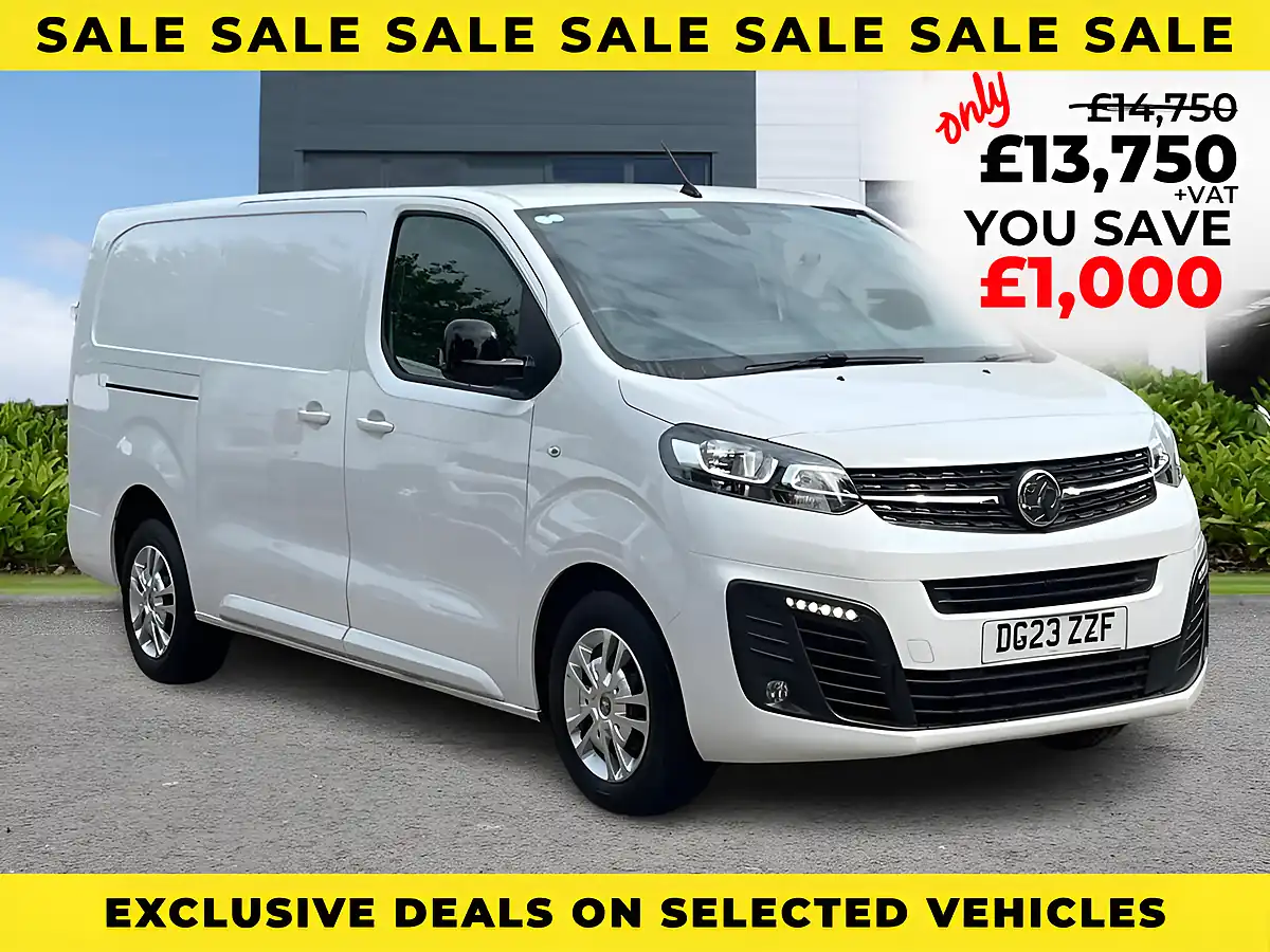 Used 2023 Vauxhall Vivaro Sportive Kaolin White - Interior and Exterior details 2