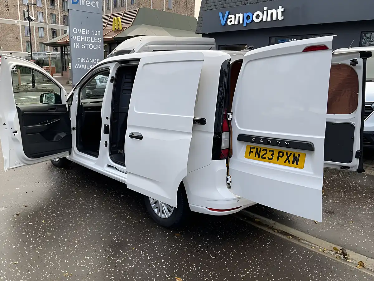 Used 2023 Volkswagen Caddy C20 Commerce Plus White - Interior and Exterior details 14