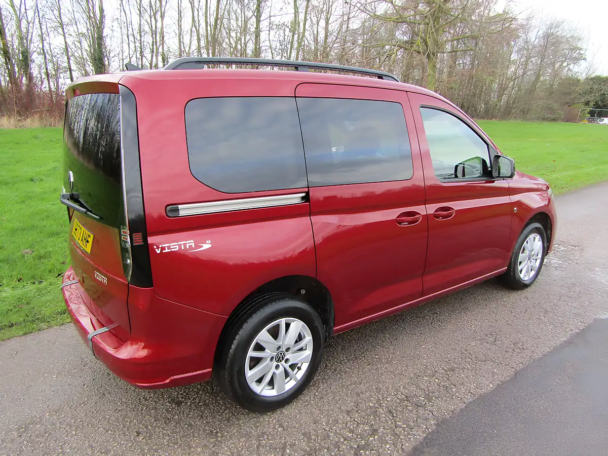 Used 2023 Volkswagen Caddy Life Swb Red - Interior and Exterior details 5