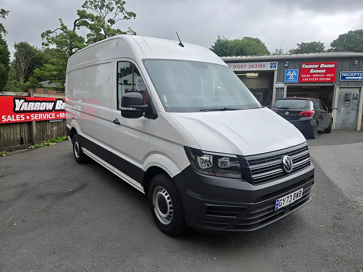 Used 2023 Volkswagen Crafter Startline High Roof White - Front View