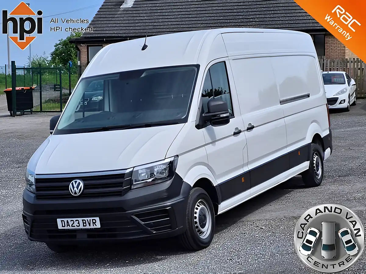 Used 2023 Volkswagen Crafter Startline White - Front View