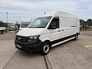 Used 2023 Volkswagen Crafter Trendline CR35 Lwb High Roof White - Interior and Exterior details 10