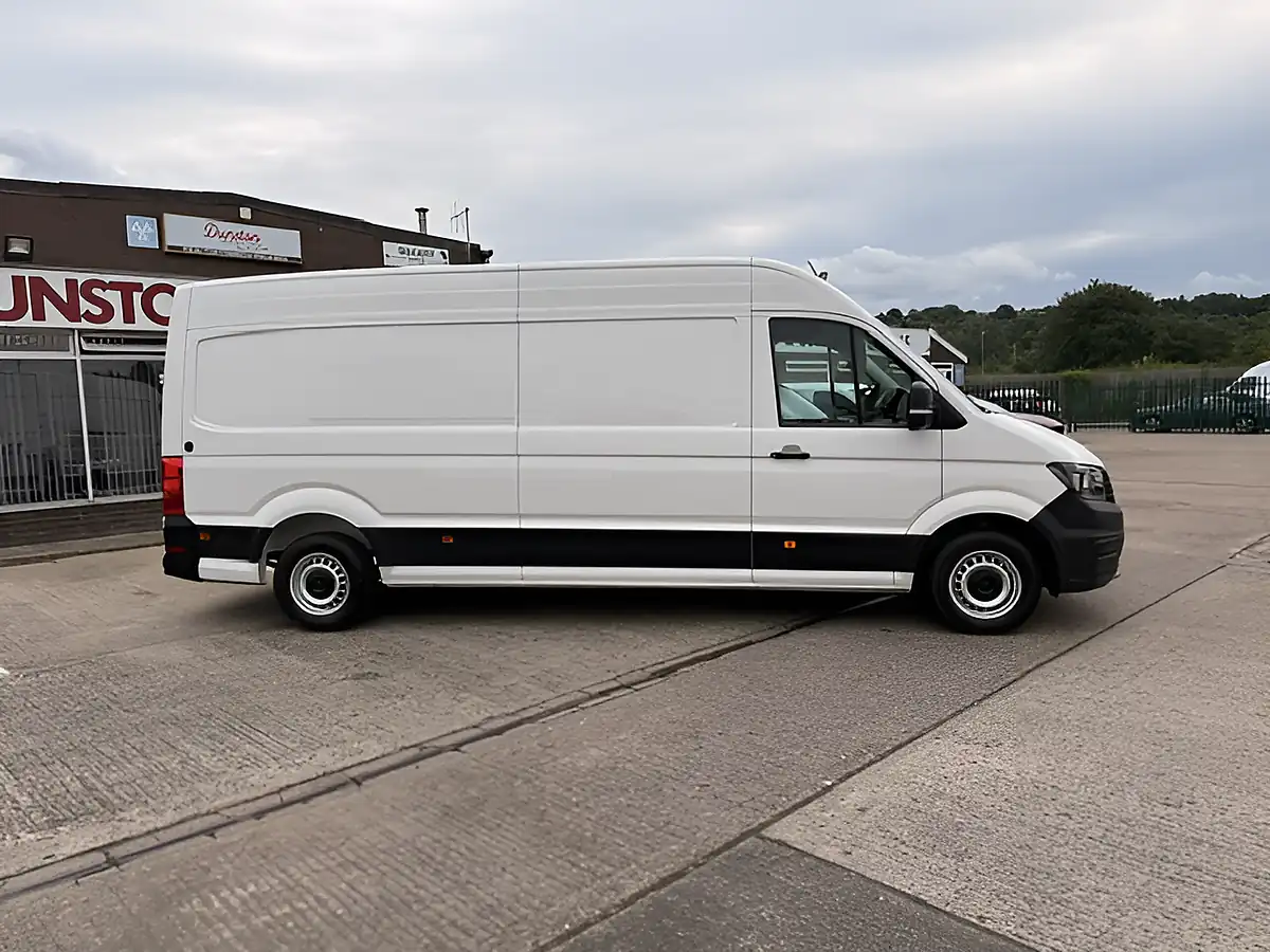 Used 2023 Volkswagen Crafter Trendline CR35 Lwb High Roof White - Interior and Exterior details 2