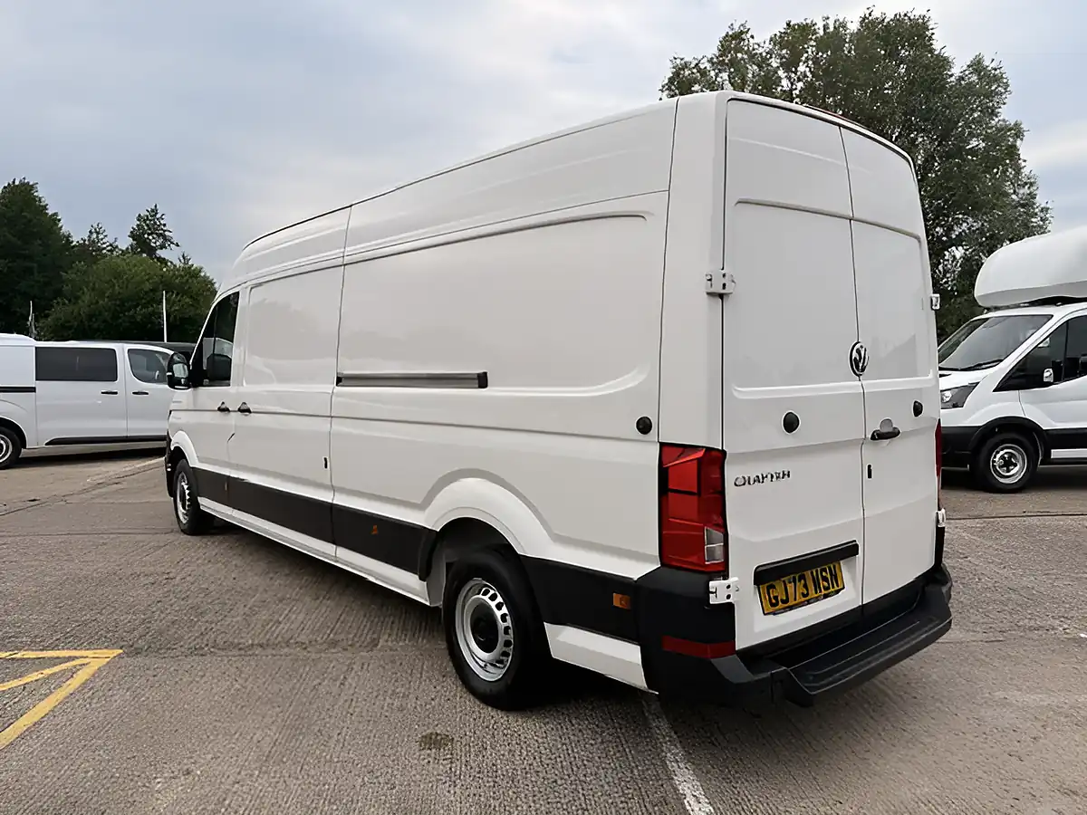 Used 2023 Volkswagen Crafter Trendline CR35 Lwb High Roof White - Interior and Exterior details 6
