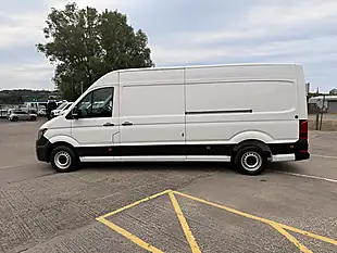 Used 2023 Volkswagen Crafter Trendline CR35 Lwb High Roof White - Interior and Exterior details 7