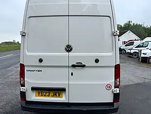 Used 2023 Volkswagen Crafter Trendline White - Interior and Exterior details 5