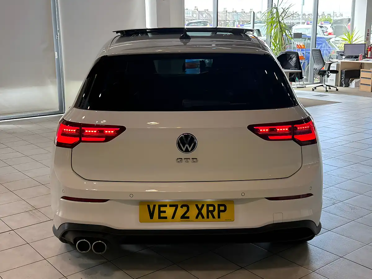 Used 2023 Volkswagen Golf Gtd White - Interior and Exterior details 14