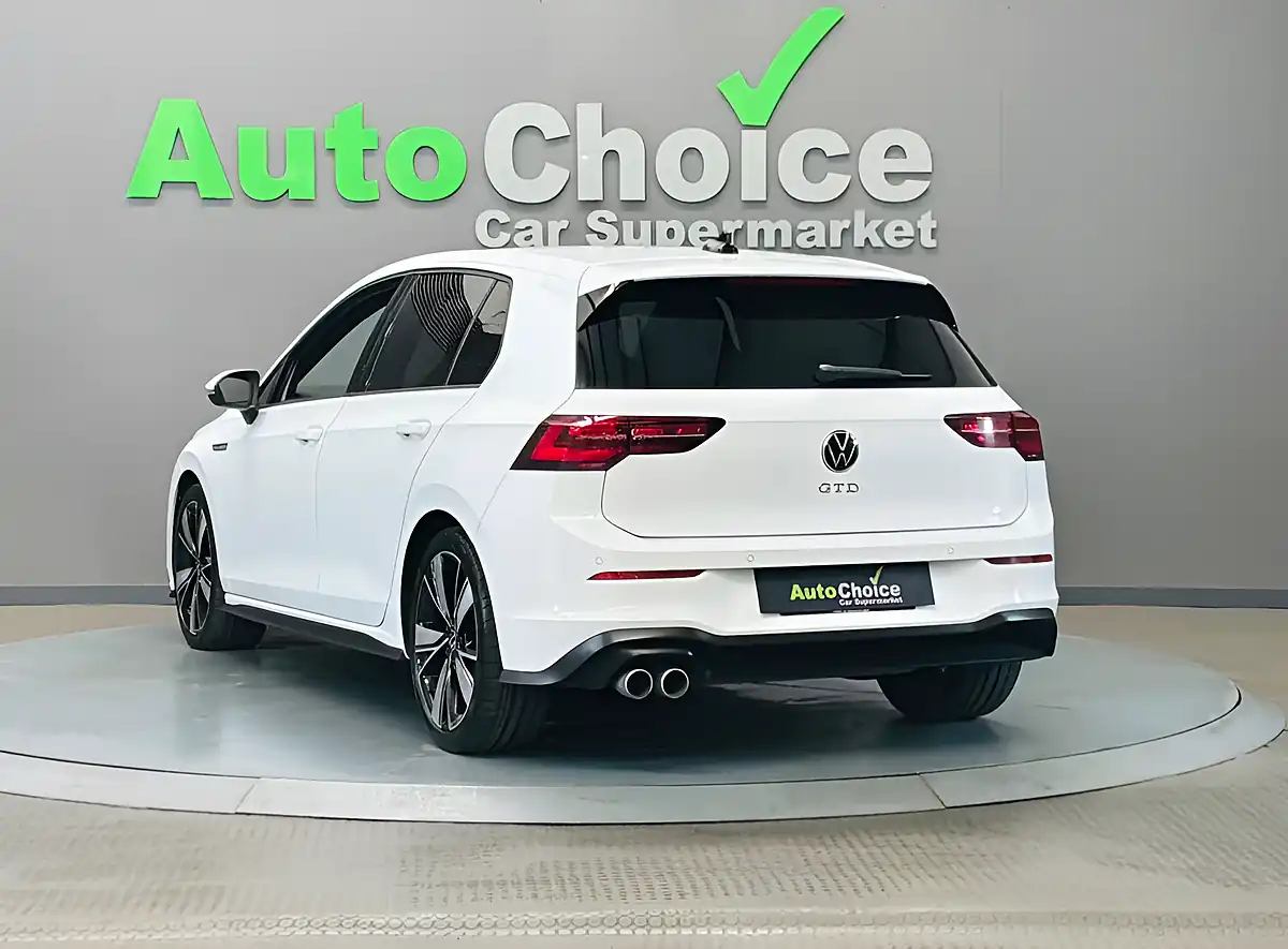Used 2023 Volkswagen Golf Gtd White - Interior and Exterior details 11