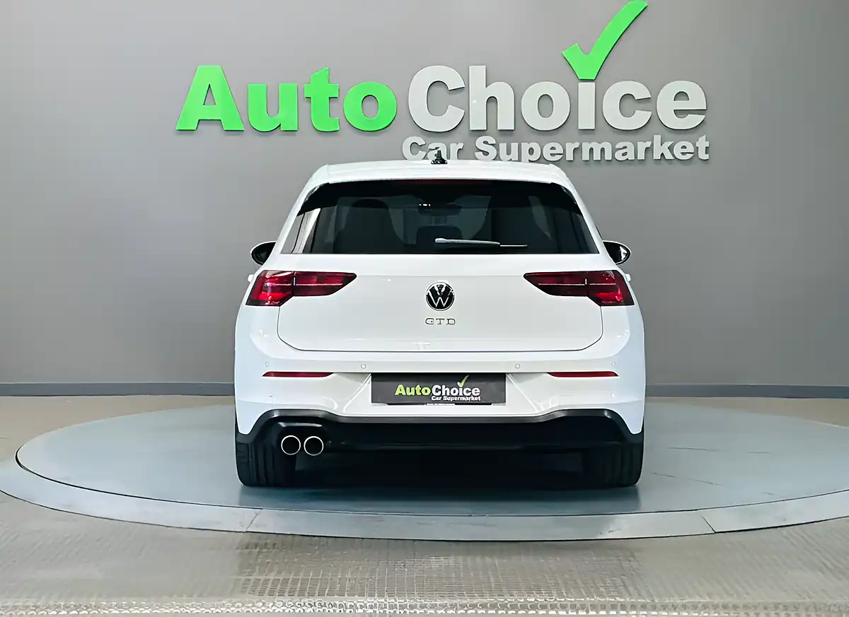 Used 2023 Volkswagen Golf Gtd White - Interior and Exterior details 12