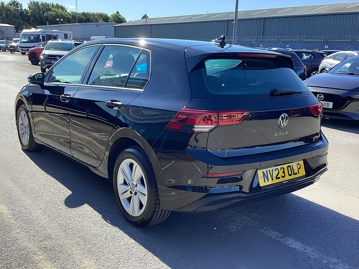 Used 2023 Volkswagen Golf Life Black - Interior and Exterior details 2