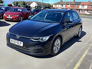 Used 2023 Volkswagen Golf Life Black - Interior and Exterior details 3