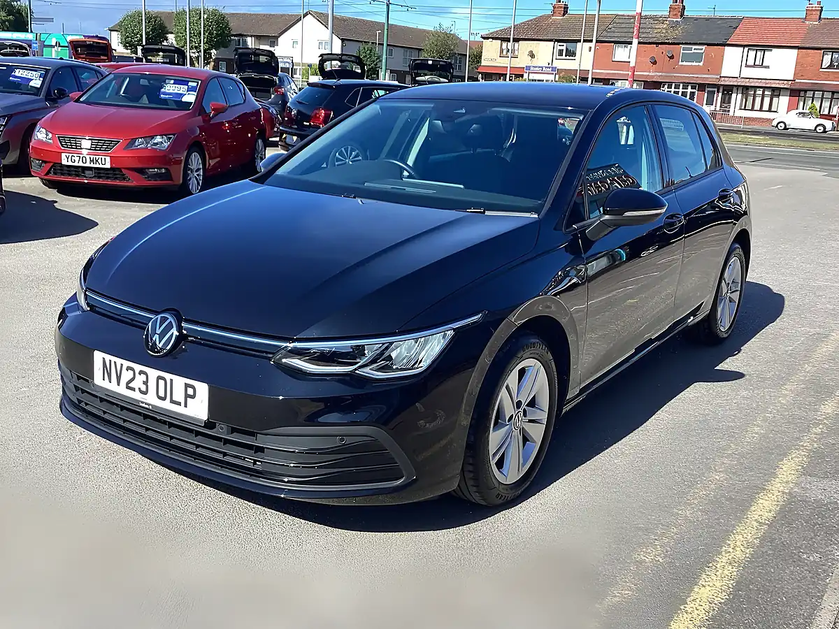 Used 2023 Volkswagen Golf Life Black - Interior and Exterior details 3