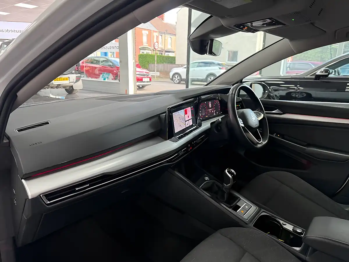Used 2023 Volkswagen Golf Life White - Interior and Exterior details 12