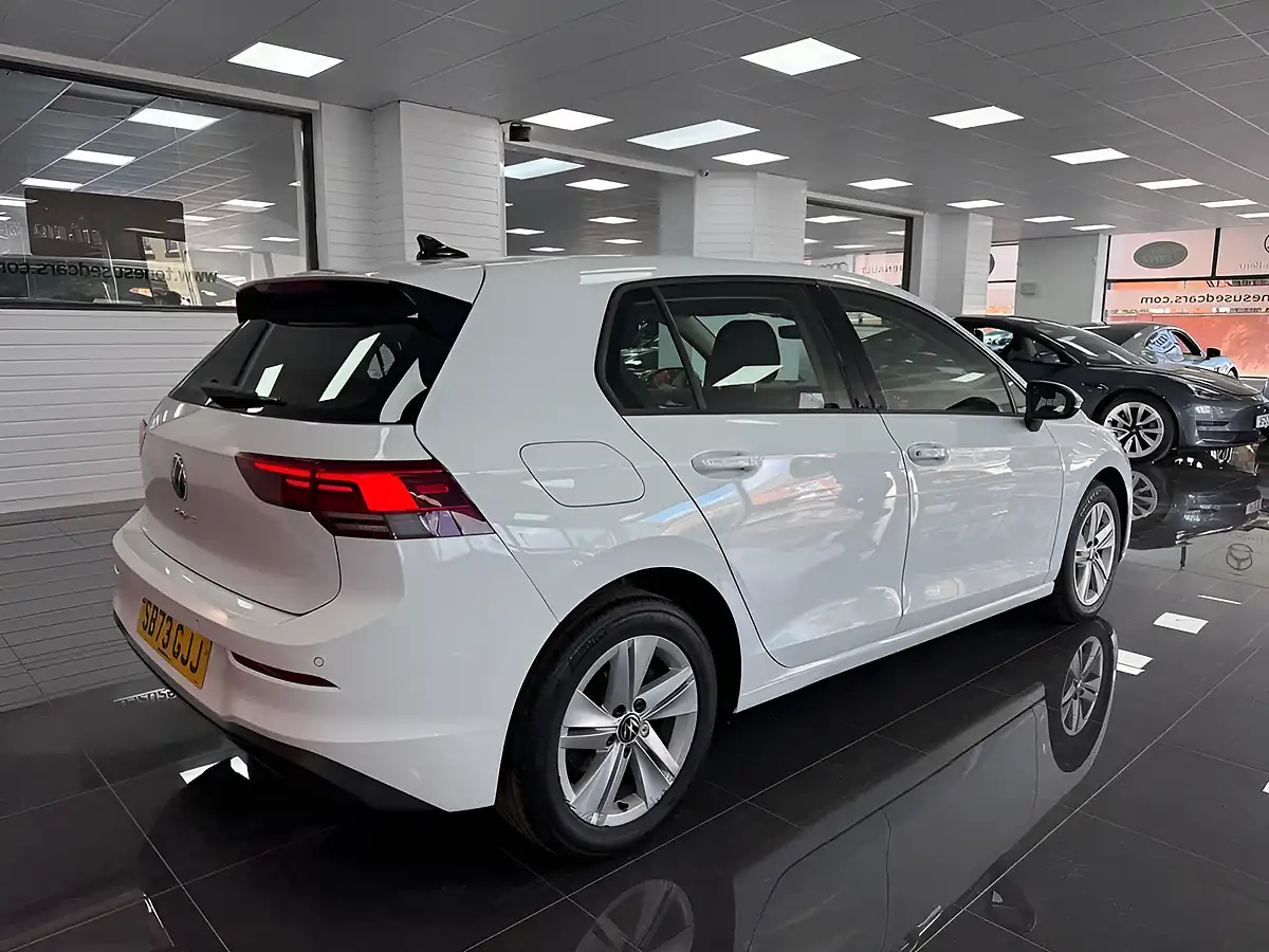Used 2023 Volkswagen Golf Life White - Interior and Exterior details 2