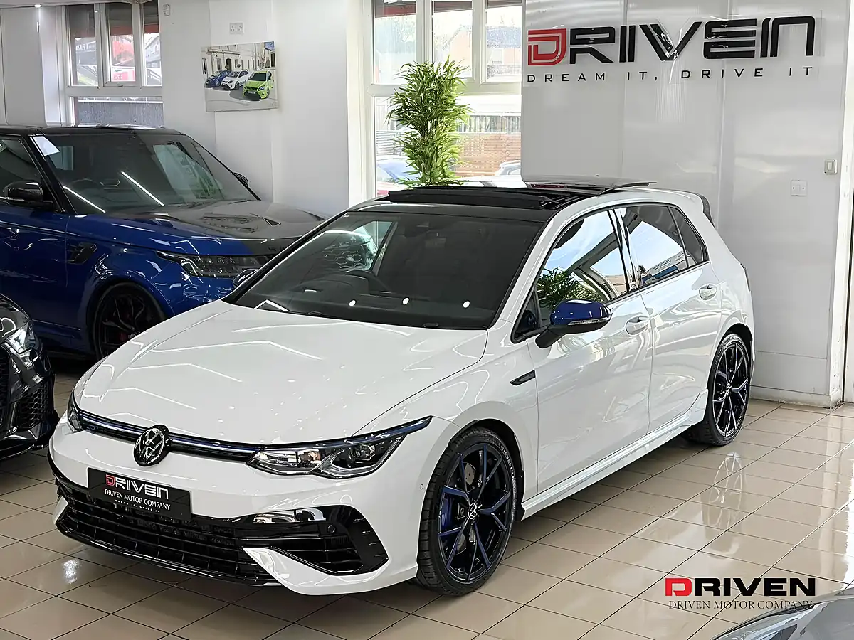 Used 2023 Volkswagen Golf R 20 Years White - Interior and Exterior details 7