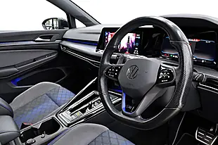 Used 2023 Volkswagen Golf R Black - Interior and Exterior details 3