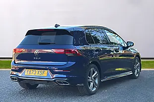 Used 2023 Volkswagen Golf R-Line Blue - Interior and Exterior details 10