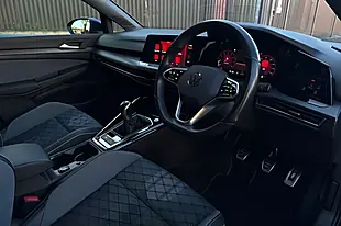 Used 2023 Volkswagen Golf R-Line Blue - Interior and Exterior details 2
