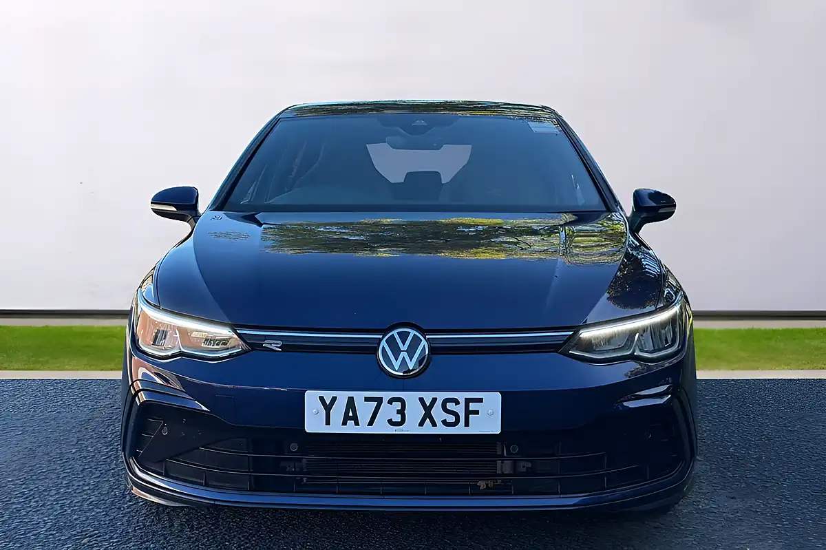 Used 2023 Volkswagen Golf R-Line Blue - Interior and Exterior details 3