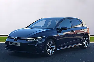 Used 2023 Volkswagen Golf R-Line Blue - Interior and Exterior details 5