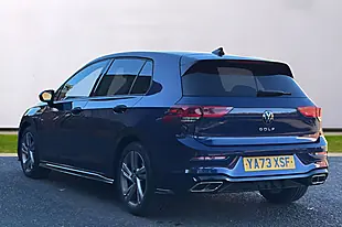 Used 2023 Volkswagen Golf R-Line Blue - Interior and Exterior details 9