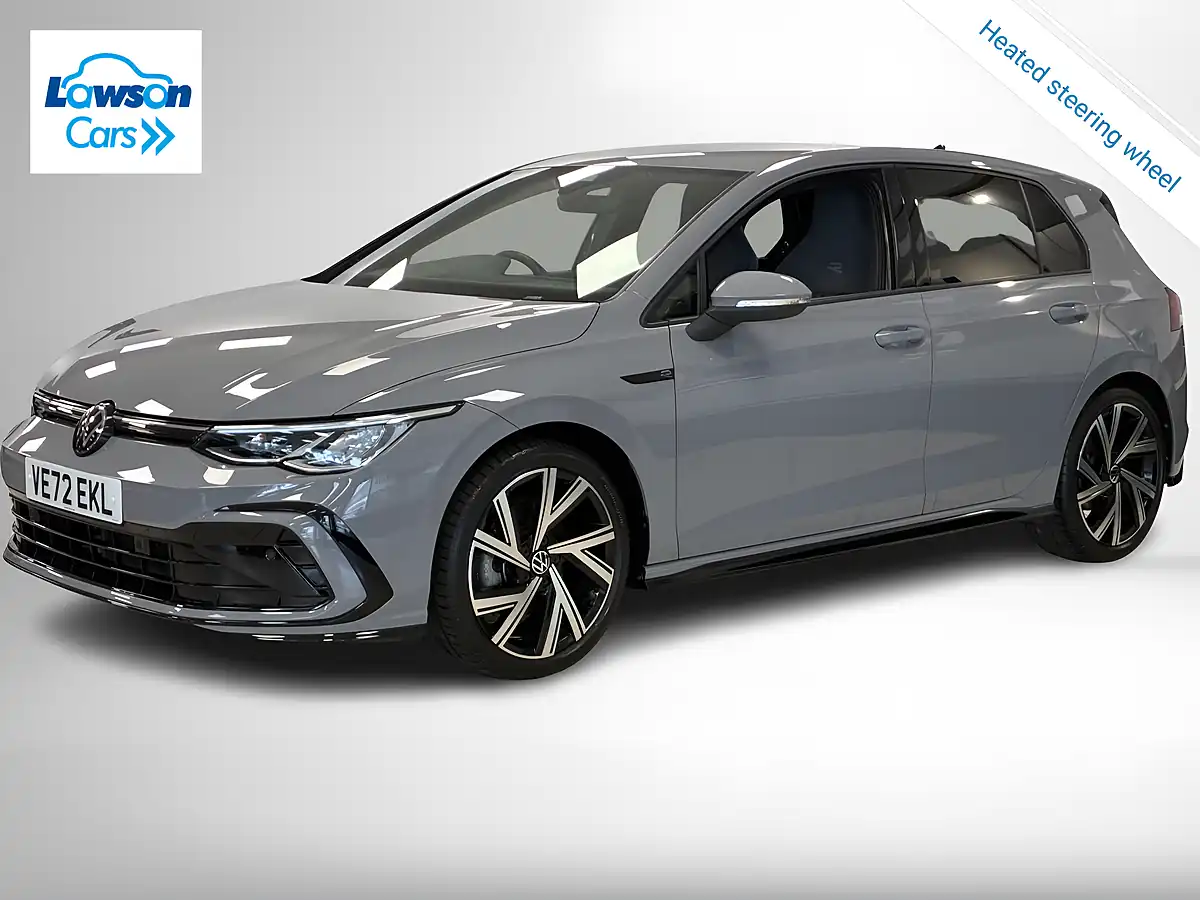 Used 2023 Volkswagen Golf R-Line Moonstone Grey - Front View