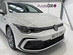 Used 2023 Volkswagen Golf R-Line White - Interior and Exterior details 2