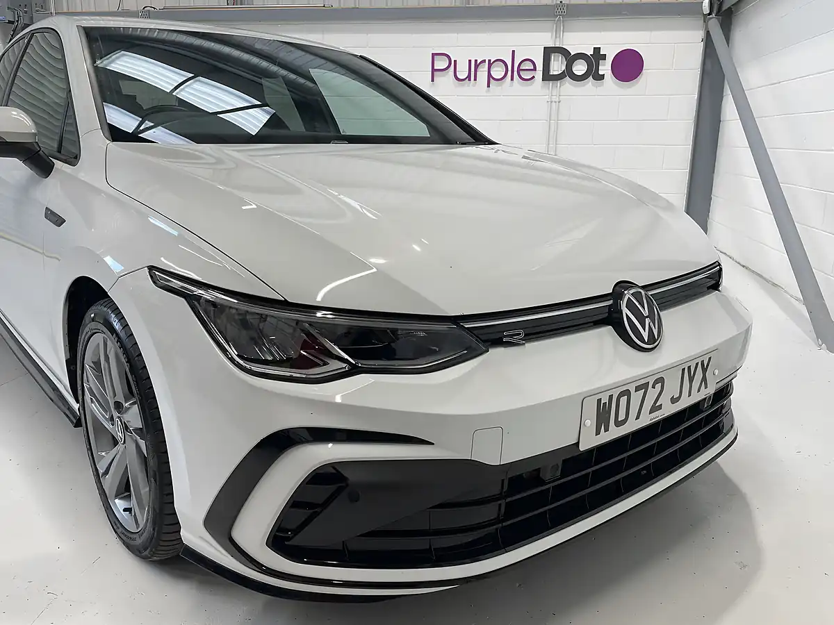 Used 2023 Volkswagen Golf R-Line White - Interior and Exterior details 2