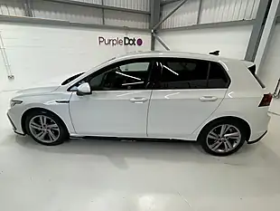 Used 2023 Volkswagen Golf R-Line White - Interior and Exterior details 6